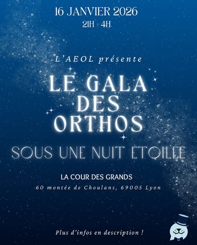 Gala des orthos 2026